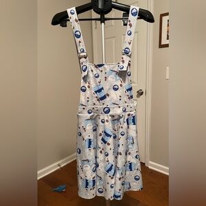 Blackmilk Grumpy Bear Apron Dress Size M